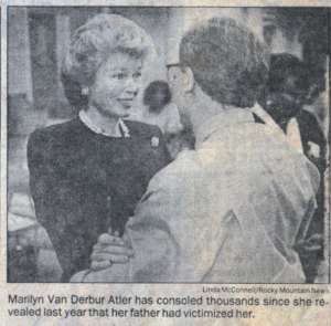 Marilyn Van Derbur and survivor